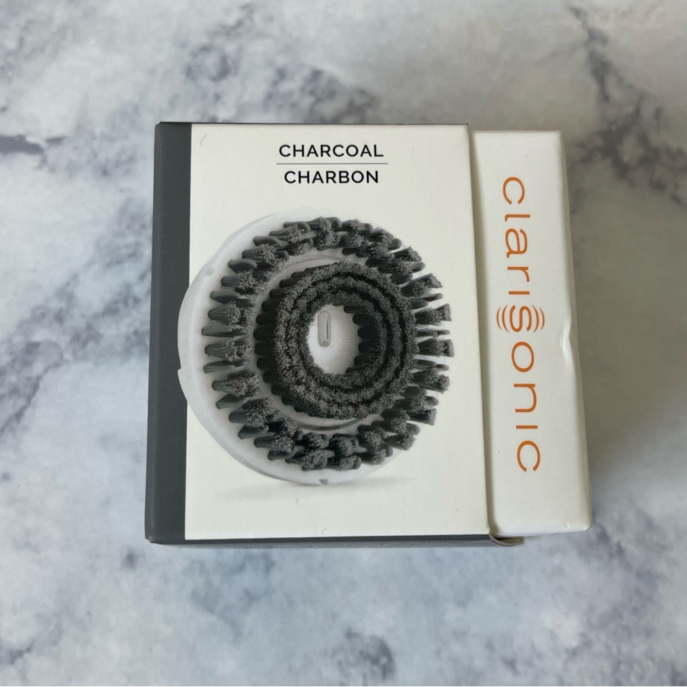 NEW! Authentic Clarisonic Charcoal Carbon Skincare Makeup Accessory Brush Head